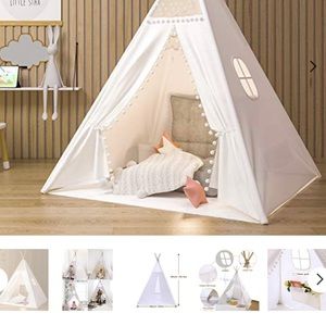 JoyNote Teepee for Little Girls.